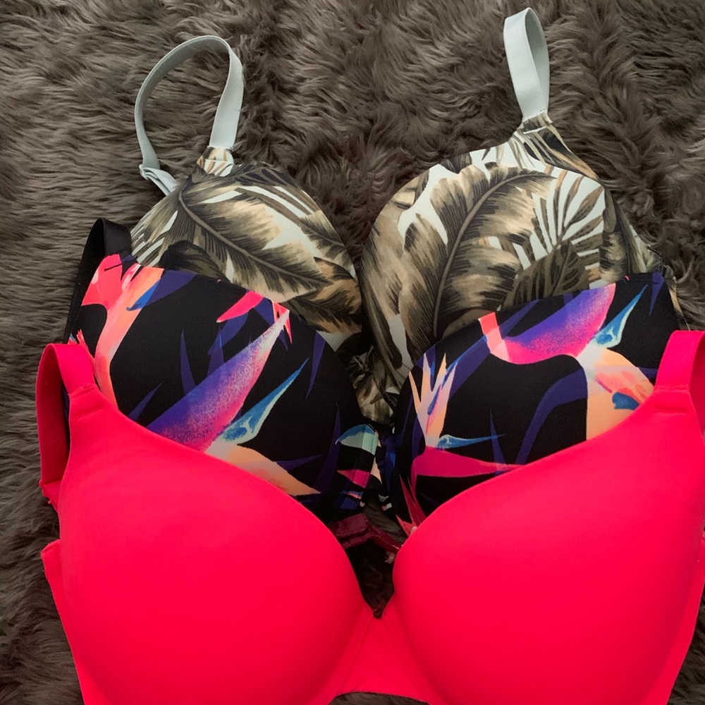PINK Push up bra bundle.